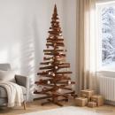 ARDEBO.de - Holz Weihnachtsbaum KOTKA 210 cm Massives Kiefernholz
