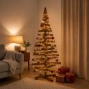 ARDEBO.de - Holz Weihnachtsbaum KOTKA 120 cm Massives Kiefernholz