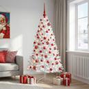 ARDEBO.de - Künstlicher Weihnachtsbaum mit Weihnachtskugel 180 cm 300 LEDs