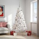 ARDEBO.de - Künstlicher Weihnachtsbaum mit Weihnachtskugel 240 cm 300 LEDs