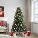ARDEBO.de - Künstlicher Weihnachtsbaum mit Kugel 180 cm 300 LEDs