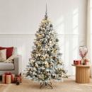 ARDEBO.de - Künstlicher Weihnachtsbaum mit Kugel 120 cm 150 LEDs