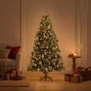 ARDEBO.de - Künstlicher Weihnachtsbaum mit Weihnachtskugel 180 cm 300 LEDs