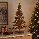 ARDEBO.de - Holz Weihnachtsbaum KOTKA 60 cm Massives Kiefernholz