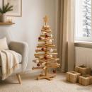 ARDEBO.de - Holz Weihnachtsbaum KOTKA 90 cm Massives Kiefernholz