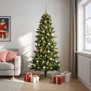 ARDEBO.de - Künstlicher Weihnachtsbaum mit Weihnachtskugel 240 cm 300 LEDs