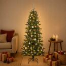 ARDEBO.de - Künstlicher Weihnachtsbaum mit Weihnachtskugel 120 cm 150 LEDs