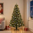 ARDEBO.de - Künstlicher Weihnachtsbaum mit Kugel 180 cm 300 LEDs