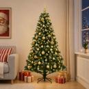 ARDEBO.de - Künstlicher Weihnachtsbaum mit Kugel 240 cm 300 LEDs