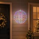 ARDEBO.de - Weihnachts-Finial-Licht 120 LEDs Mehrfarbig