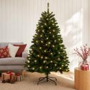 Künstlicher klappbarer Weihnachtsbaum 120 cm 150 LEDs