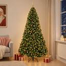 ARDEBO.de - Künstlicher Weihnachtsbaum Grün mit Weihnachtskugel 300 cm