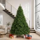 ARDEBO.de - Künstlicher klappbarer Weihnachtsbaum 270 cm PVC Mittelgrün