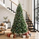 ARDEBO.de - Künstlicher klappbarer Weihnachtsbaum 300 cm PVC