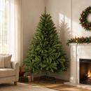 ARDEBO.de - Künstlicher klappbarer Weihnachtsbaum 180 cm PVC Hellgrün