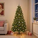 ARDEBO.de - Künstlicher Weihnachtsbaum Mittelgrün mit Kugeln 300 cm