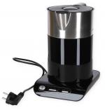 Bosch Styline TWK8613P Wasserkocher, 2400W, 1,5l, TemperatureControl, KeepWarm Function, schwarz/edelstahl