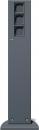 Energiesäule mit 3 Leereinheiten Höhe 491 mm unbestückt, Anthrazit, Gira 134528