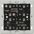 KNX Tastsensor-Modul mit integriertem Busankoppler Standard, 4fach, FD Design, Jung 4074TSM