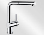 Blanco Linus-S-F Einhebelmischer, Vorfenstermontage, Hochdruck, chrom (514023)