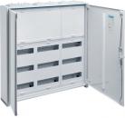 Hager FWB53N Feldverteiler, AP, IP44, SKII, 800x800x160mm, 108PLE, univers, mit Abdeckung (150mm)