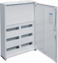 Hager FWB52N Feldverteiler, AP, IP44, SKII, 800x550x161mm, 72PLE, univers, mit Abdeckung (150mm)