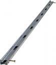 Hager UN08A Tragschienen, universell N, Länge: 1200 mm, für Schränke ab 160 mm Tiefe