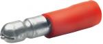 Klauke 1020 Rundstecker isoliert, 0,5-1 mm², rot, 100 Stck.