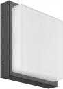 LCD Außenwandleuchte mit Bewegungsmelder, E27, 13W, mit Bewegungsmelder, graphit (045SEN)