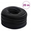 Hybrid-Luftschlauch Schwarz 0,6" 20 m Gummi und PVC