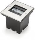 ARDEBO.de Konstsmide HPLED Bodeneinbaustrahler, 230-240V, 6W, 3000K, edelstahl (7960-310)