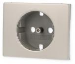 Berker 47157004 Steckdose SCHUKO, K.5, Edelstahl, Metall mattiert