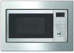 Exquisit EMW 20.1 G Einbau-Mikrowelle mit Grill, 800 W, Edelstahl, 59,5 cm breit, Grill, Edelstahl