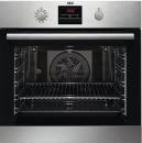 AEG BPS33102ZM EEK: A+ Einbaubackofen, 60 cm breit, 72l, pyrolytische Selbstreinigung, SurroundCook, Edelstahl mit Antifingerprint