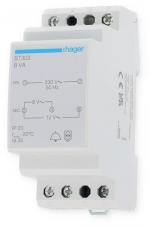 Hager ST303 Klingeltrafo 230V 8V, und 12V/8VA, 2PLE