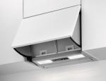 AEG DEB2531S EEK: D Einbau-Dunstabzugshaube, 56 cm breit, Ab-/Umluft, 3 Leistungsstufen, grau