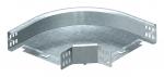 ARDEBO.de - RB 90 610 FS Bogen 90° horizontal,mit Winkelverbinder 60x100, St, FS