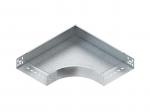 ARDEBO.de - RES 60.400 Bogen 90° für KR, 60x402 mm, mit ungelochten Seitenholmen, Stahl, ban