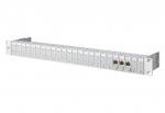 ARDEBO.de - 130920-E E-DAT modul 24x8(8) 1HE Patchfeld Cat.6A, lichtgrau