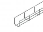 ARDEBO.de - GRS 60.060 E3 Mini-Gitterrinne, U-förmig, 60x60x3000 mm, Draht-Ø 4,5 mm, Edelsta
