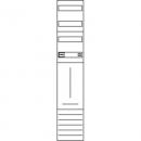 ARDEBO.de - ZSD-N19A1187 Zählerfeld, 1-feldrig, vorbereitet, Version N19A1187
