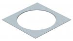 ARDEBO.de - DUG 350-3 R9 Montagedeckel 350-2/3 für R9 383x383x4, St, FS