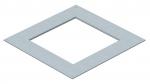 ARDEBO.de - DUG 350-3 9 Montagedeckel 350-2/3 für GES9 383x383x4, St, FS