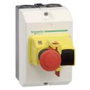 ARDEBO.de - GV2MCK04 Aufbaugehäuse, IP55, +Not-Aus-Schlagtaster für GV2M