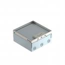 ARDEBO.de - UDHOME4 2V V Bodentank komplett 3fach VDE-Steckdose, A2, 1.4301