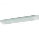 ARDEBO.de - SPN-R1X055/15ND-SET Spiegelleuchte weiß, IP40, inkl. 1xRIDI-TUBE 550mm max. 15W,