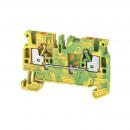 ARDEBO.de - A2C 2.5 PE Schutzleiter-Reihenklemme, PUSH IN, 2.5 mm², 800 V, Anzahl Anschlüsse