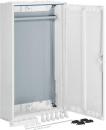 Hager ZB22NW Komplettschrank, universZ, 950x550x205mm, Multimedia, Schutzklasse II, IP44, 2-Feld