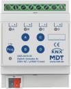 ARDEBO.de - AKS-0416.03 Schaltaktor 4-fach, 4TE, REG, 16 A, 230 V AC, C-Last, Standard, 140 
