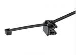 Panduit CMSA24-2S-D300 EdgeClip/Kabelbinder(Seite),Schwarz,Hohe Hitze/UV PA6.6,3-6mm,0°, (Menge: 500 Stück je Bestelleinheit)